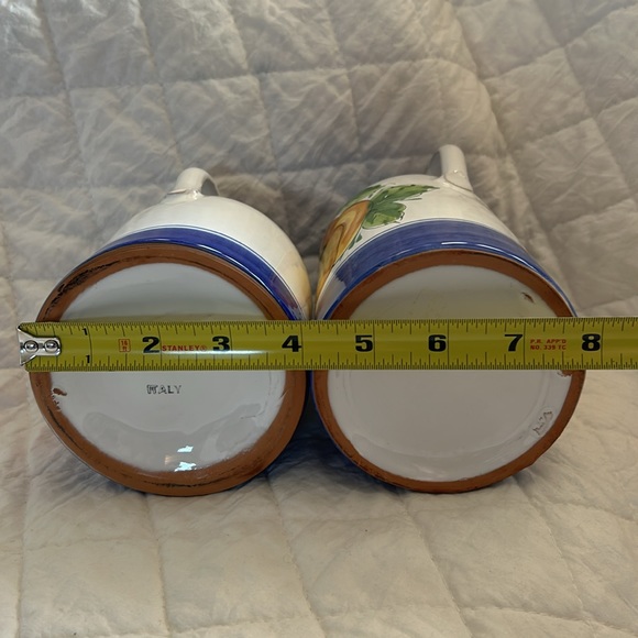 Italian oil & vinegar jars - Picture 14 of 14